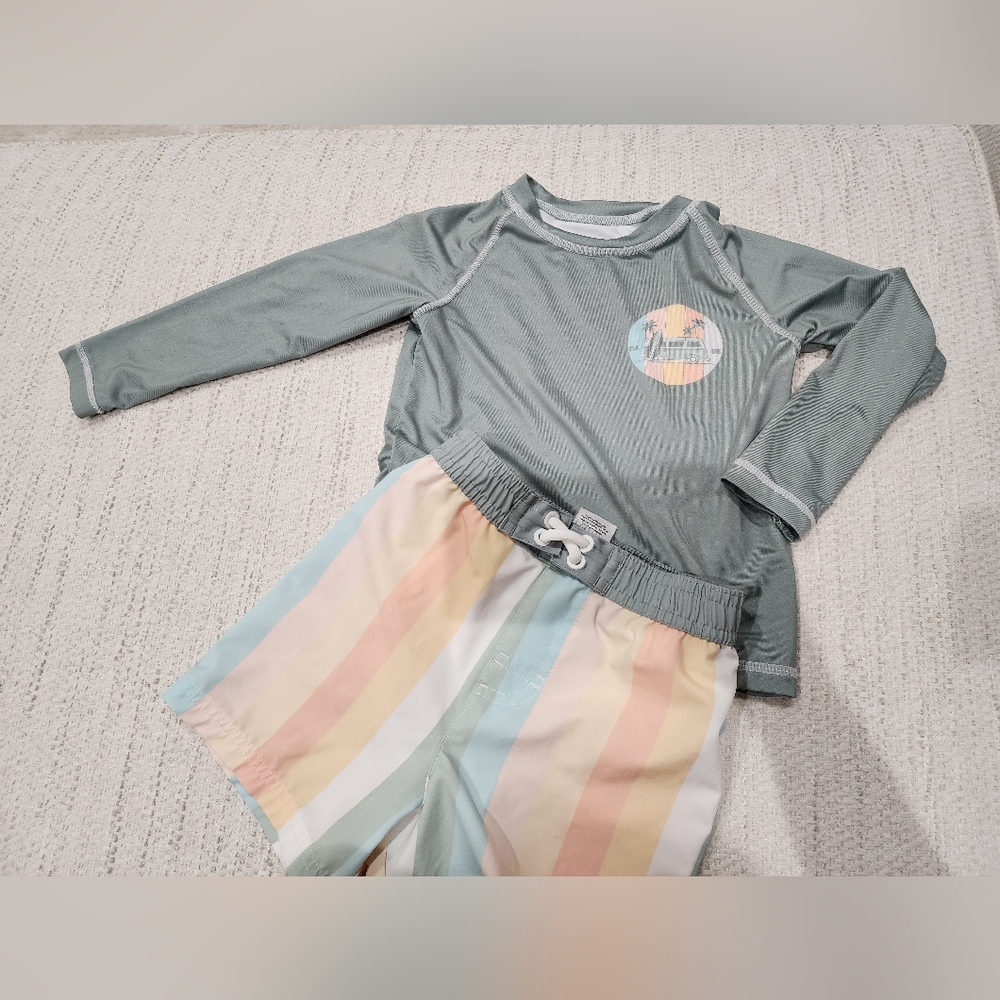 Toddler boy swim set